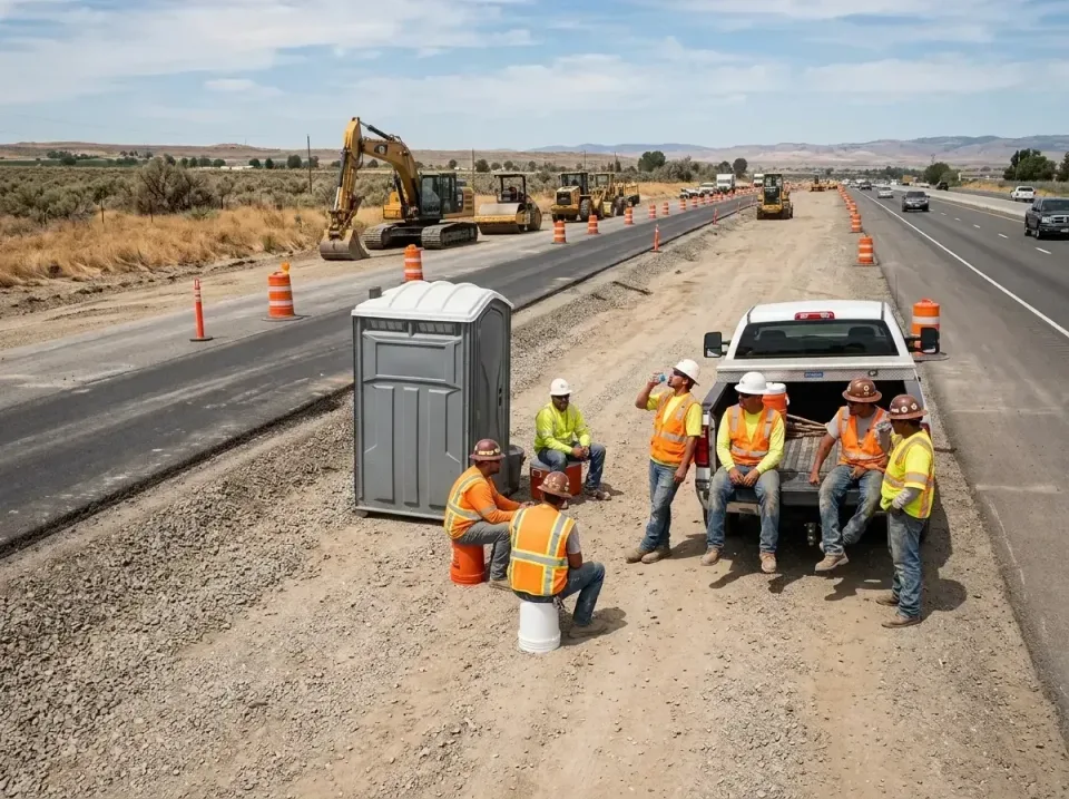 highway-road-construction-crew-007 — frequently asked questions, Porta Potty and Restroom Rentals in Bucyrus, OH